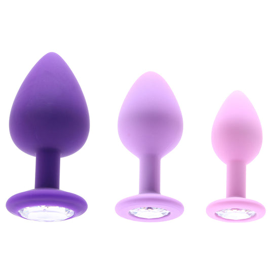 Jelly Rancher Anal Trainer Pleasure Plugs Kit PinkCherry Jelly Rancher Anal Trainer Pleasure Plugs Kit PinkCherry