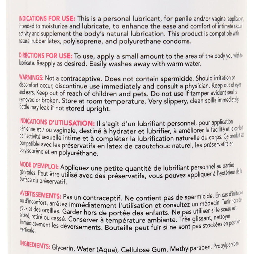 PinkCherry Water Based Anal Lubricant in 16oz/475ml PinkCherry PinkCherry Water Based Anal Lubricant in 16oz/475ml PinkCherry