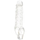 Size Up 1 Inch Studded Extender in Clear