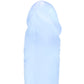 Crystal Jellies 8 Inch Realistic Ballsy Cock in Clear