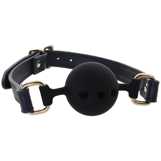 Bondage Couture Ball Gag in Blue