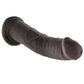 Dr. Skin Plus 8 Inch Thick Posable Dildo in Black