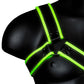 Ouch! Glow In the Dark Gladiator Harness in S/M