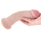 Dr. Skin Plus 8 Inch Thick Posable Dildo in White