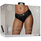 Ouch! Vibrating Strap-on High Cut Brief in M/L