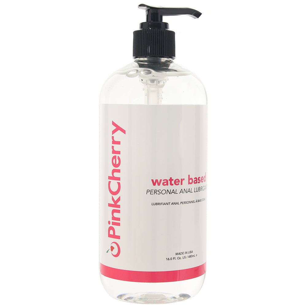 PinkCherry Water Based Anal Lubricant in 16oz/480ml