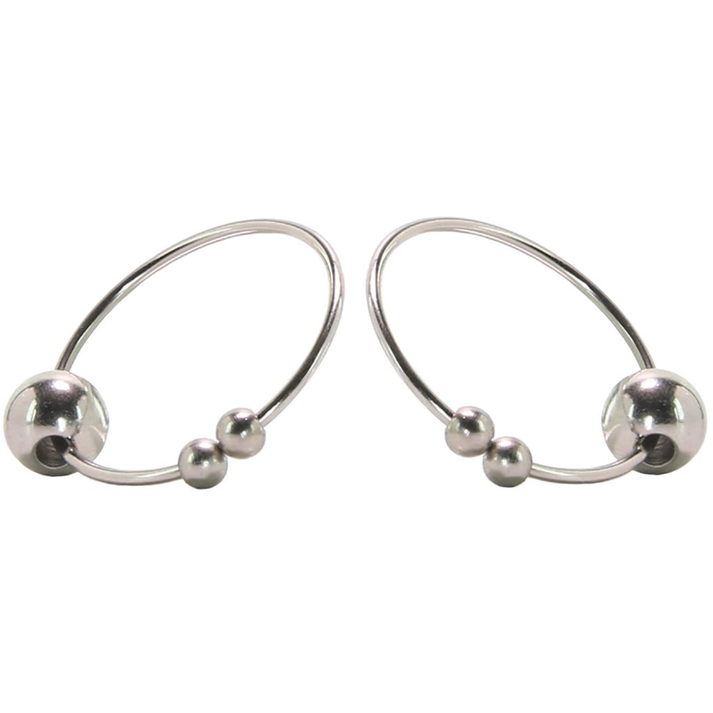 nipple play Non-Piercing Nipple Rings in Silver PinkCherry nipple play Non-Piercing Nipple Rings in Silver PinkCherry