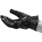 Black Leather Vampire Gloves in XL
