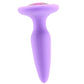 Glams Mini Purple Gem Silicone Butt Plug