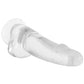 King Cock 10 Inch Smooth Ballsy Dildo in Clear