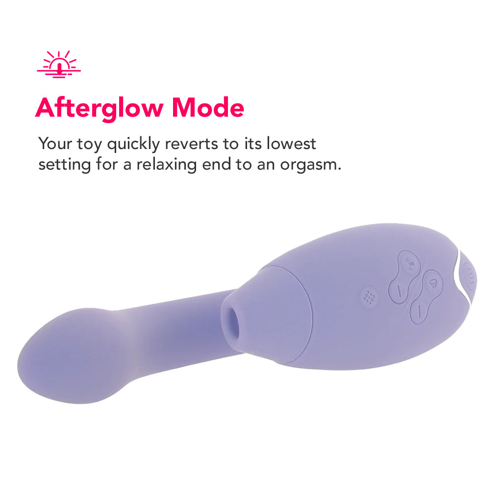 Womanizer Duo 2 Clitoral & G-Spot Stimulator in Lilac PinkCherry Womanizer Duo 2 Clitoral & G-Spot Stimulator in Lilac PinkCherry