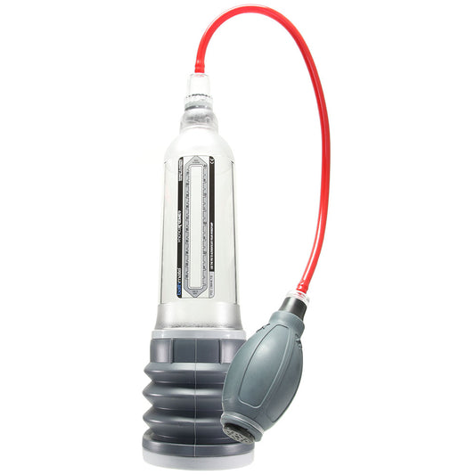 HydroXtreme9 Penis Pump and Accessory Kit in Clear