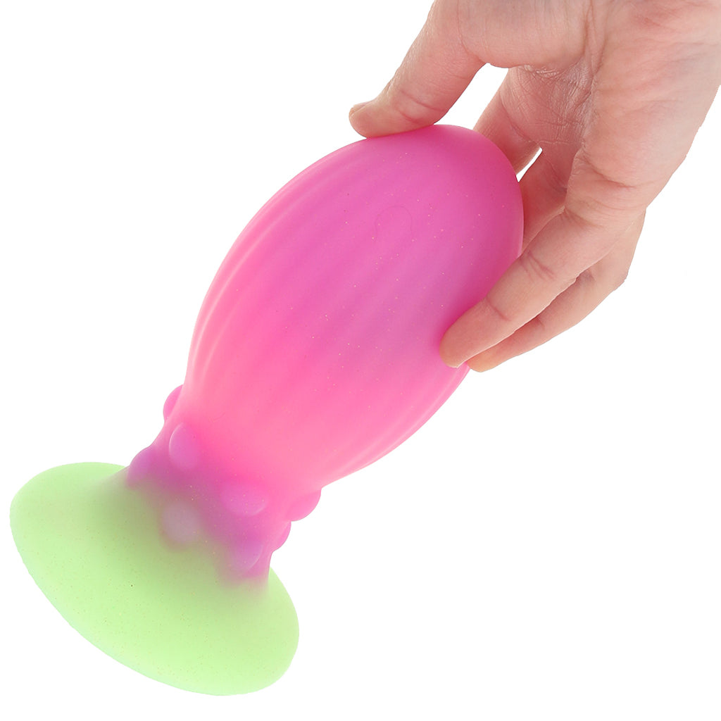 Creature Cocks XL Xeno Glowing Silicone Egg PinkCherry Creature Cocks XL Xeno Glowing Silicone Egg PinkCherry