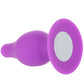 Squeeze-It Medium Tapered Butt Plug in Purple