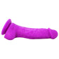 ColourSoft 5 Inch Soft Silicone Dildo in Purple