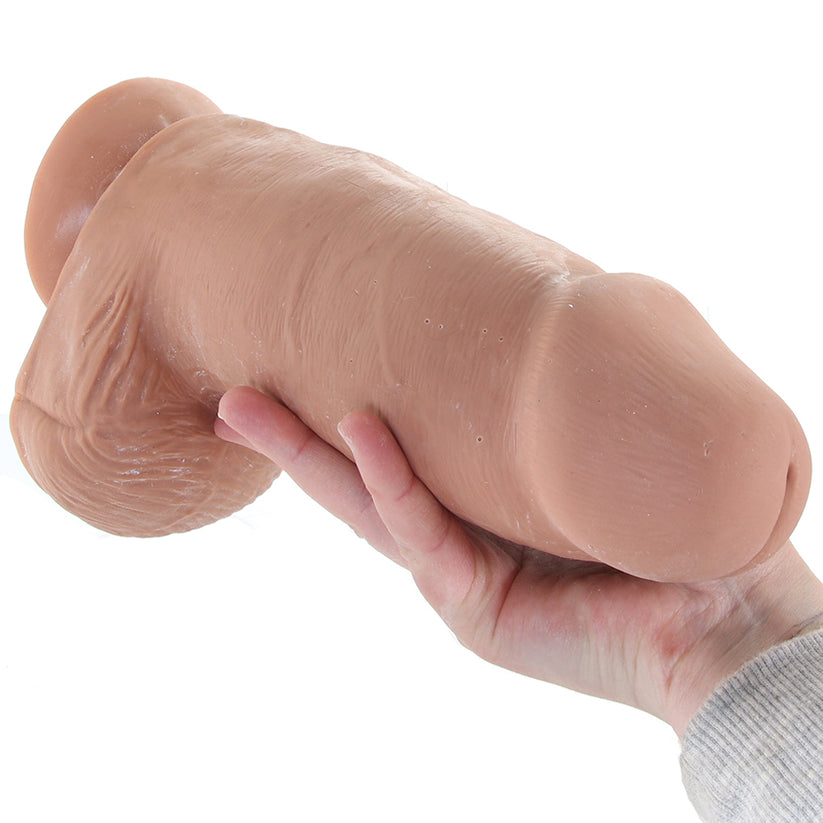 Real Feel Deluxe 11 Inch Vibrating Wall Banger Dildo