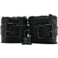 Sincerely Fur Lined Lace Handcuffs in Black