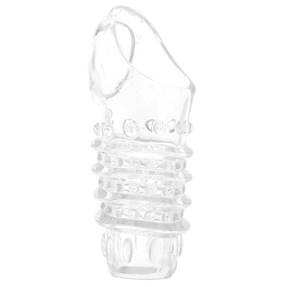 Clear Cock Cage Chastity Device Couples