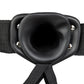 Real Rock Hollow 8 Inch Strap-On in Black