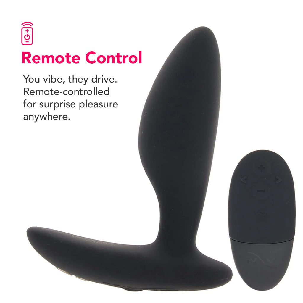 We-Vibe Ditto+ Vibrating Anal Plug in Black PinkCherry We-Vibe Ditto+ Vibrating Anal Plug in Black PinkCherry