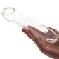 Size Up 2 Inch Extender with Ball Loop in Clear
