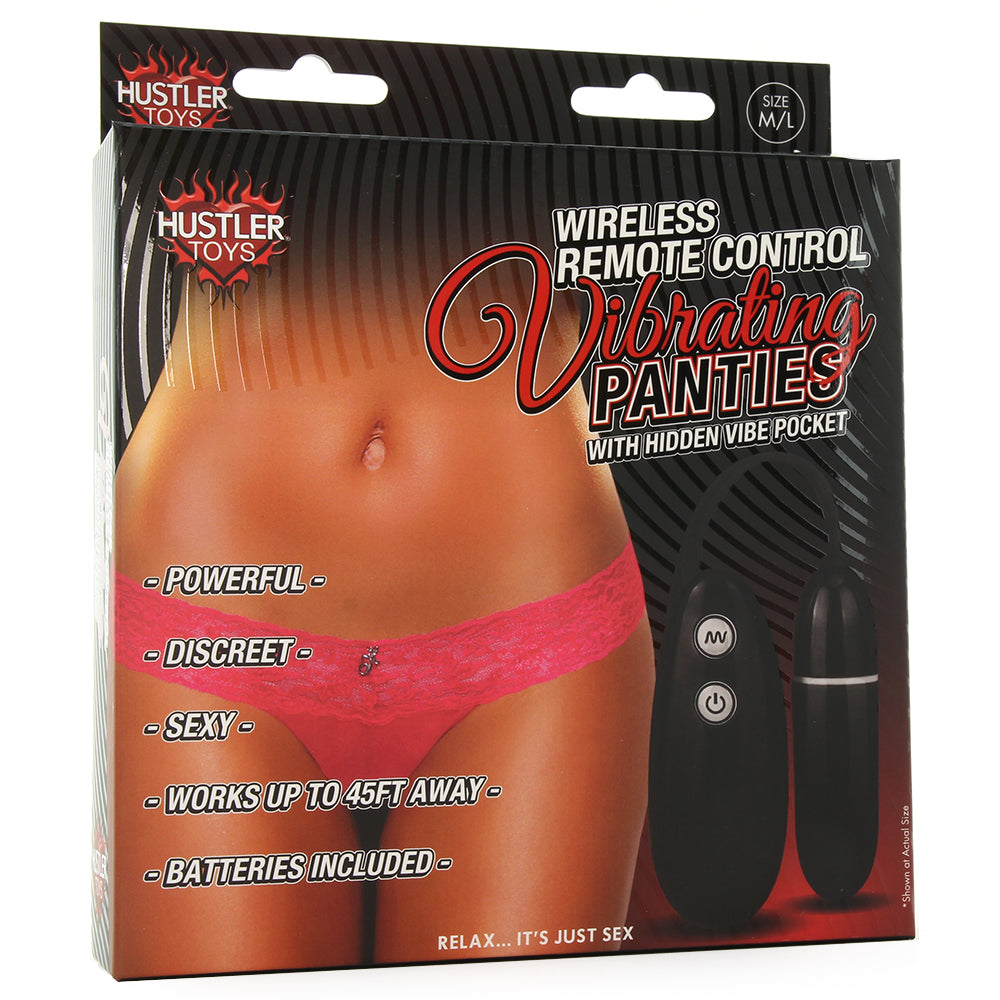 Wireless Remote Vibrating Pink Panties /L PinkCherry Wireless Remote Vibrating Pink Panties /L PinkCherry