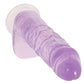 Naturally Yours 6 Inch Crystalline Dildo in Amethyst