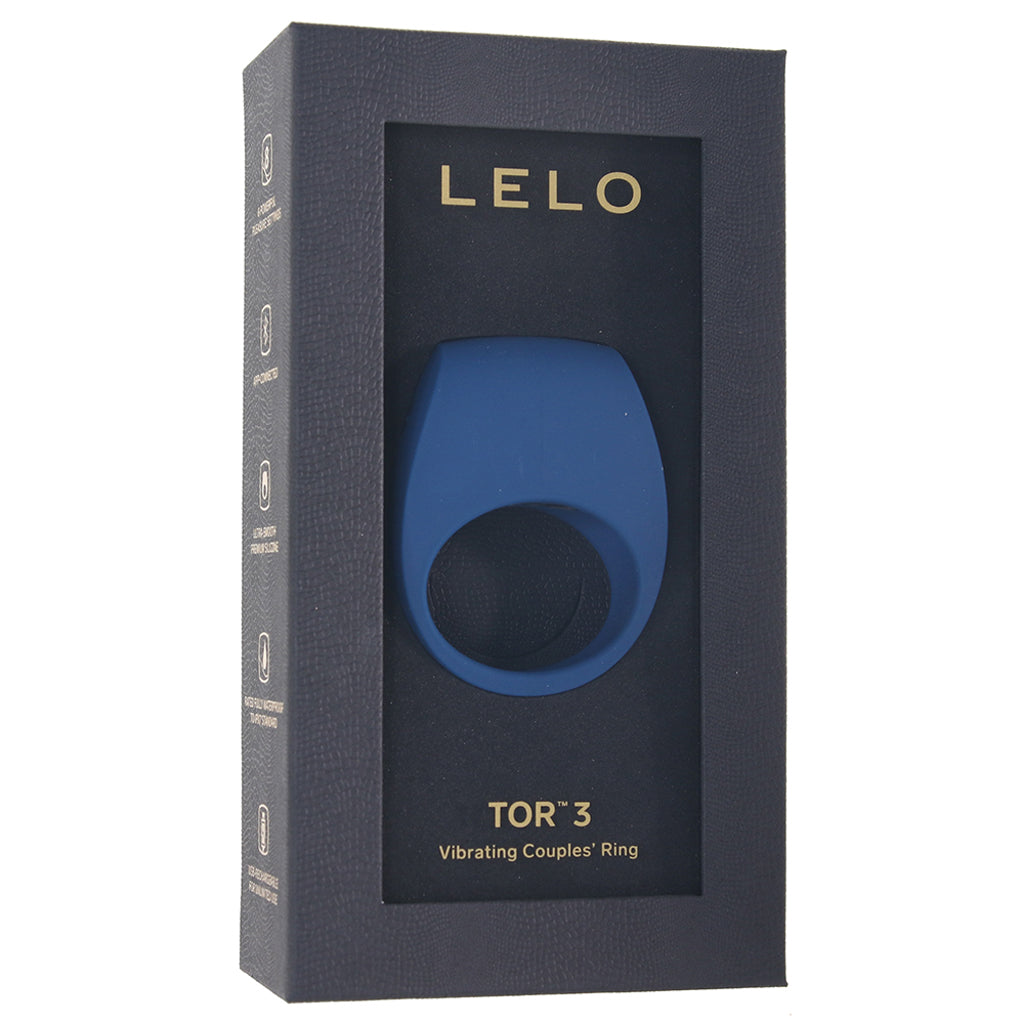 TOR 3 Vibrating Couples Ring in Blue PinkCherry TOR 3 Vibrating Couples Ring in Blue PinkCherry