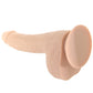 Silicone Studs 8 Inch Dildo in Ivory