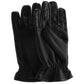 Black Leather Vampire Gloves in XL