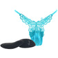 Blue Butterfly Thong & Remote Panty Vibe in OS
