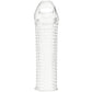 Blue Line 6.5 Inch Clear Textured Extension Sleeve