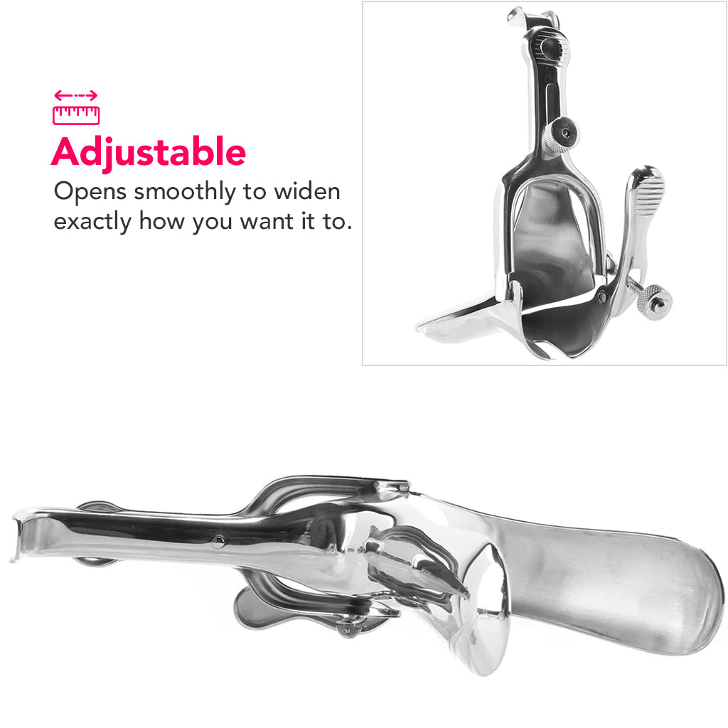 Stainless Steel Vaginal Speculum PinkCherry Stainless Steel Vaginal Speculum PinkCherry