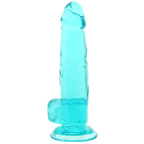 Size Queen 6 Inch Jelly Dildo in Teal  PinkCherry