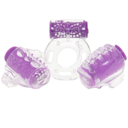 PinkCherry Master Trio Vibrating Rings Set PinkCherry PinkCherry Master Trio Vibrating Rings Set PinkCherry