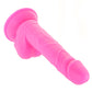 Pop Peckers 6.5 Inch  Ballsy Dildo in Pink