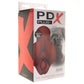 PDX Plus Pick Your Pleasure Stroker in Brown