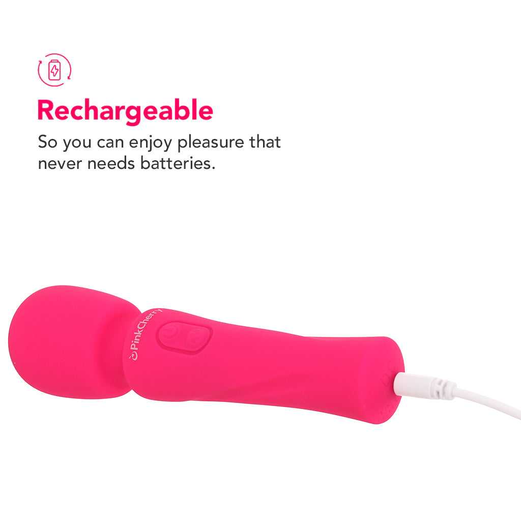 PinkCherry Travel Massager Wand PinkCherry PinkCherry Travel Massager Wand PinkCherry