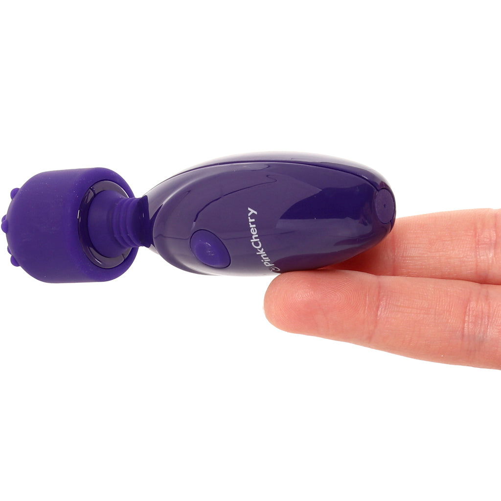 PinkCherry Baby Nubby Rechargeable Mini Wand Vibe PinkCherry PinkCherry Baby Nubby Rechargeable Mini Wand Vibe PinkCherry