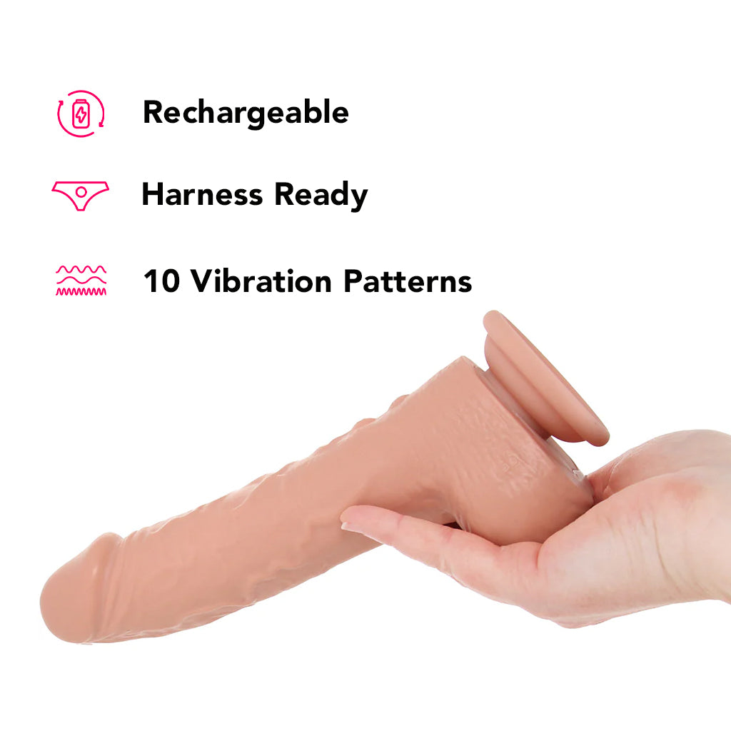 Loadz 8.5 Inch Vibrating Squirting Dildo PinkCherry Loadz 8.5 Inch Vibrating Squirting Dildo PinkCherry