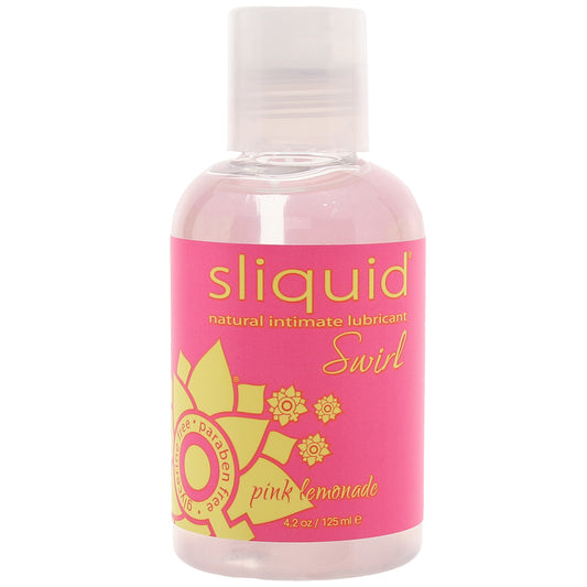 Swirl Flavored Lube 4.2oz/125ml in Pink Lemonade