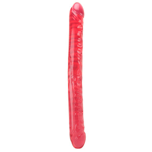 Crystal Jellies 18 Inch Double Dildo in Pink PinkCherry Crystal Jellies 18 Inch Double Dildo in Pink PinkCherry