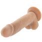 Size Queen 6 Inch Dildo in Brown