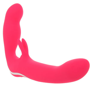Happy Rabbit Strapless Strap-On Vibrator PinkCherry Happy Rabbit Strapless Strap-On Vibrator PinkCherry