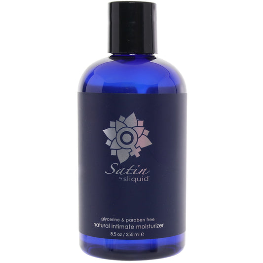 Satin Natural Intimate Moisturizer in 8.5oz/255mL