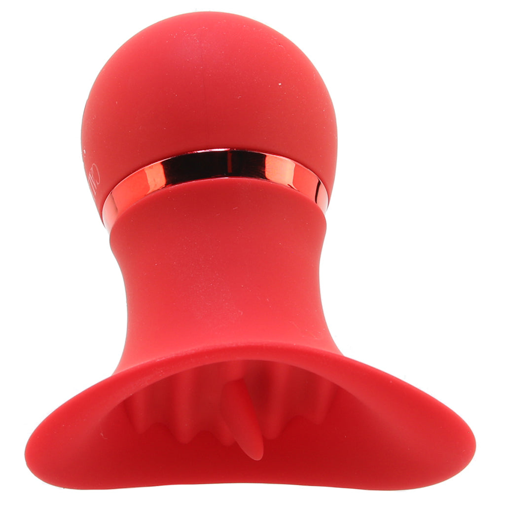 French Kiss Charmer Clitoral Vibe PinkCherry French Kiss Charmer Clitoral Vibe PinkCherry