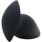 Anal Fantasy Small Weighted Silicone Plug in Black