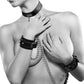 Black & White Collar with Wrist Cuffs