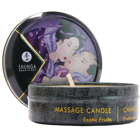 Libido Mini Massage Candle 1oz/30ml in Exotic Fruits