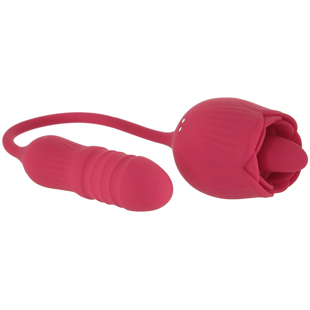 Wild Rose Dual Stimulator PinkCherry Wild Rose Dual Stimulator PinkCherry